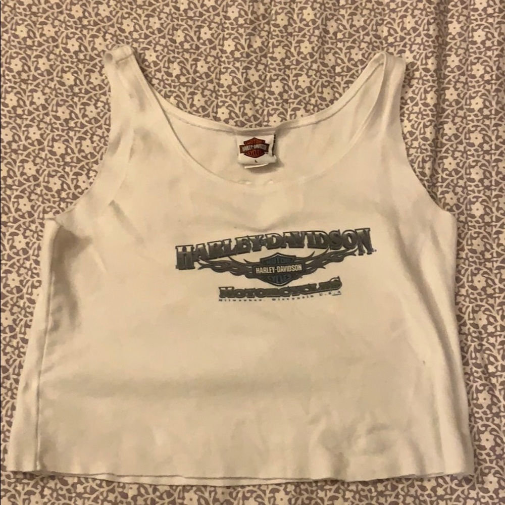 Harley Davidson crop top
